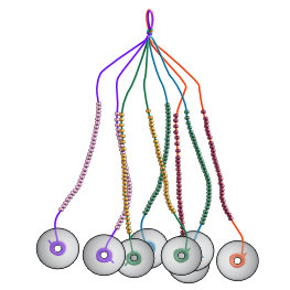 Beaded kumihimo instructions